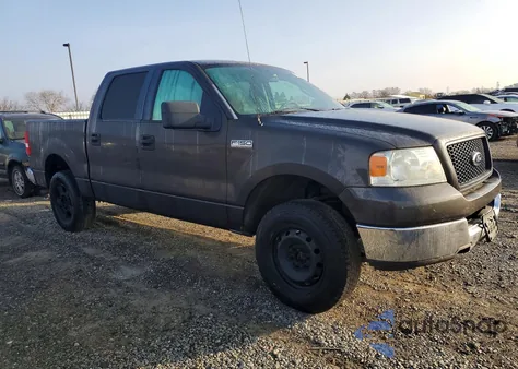 2005 Ford F150 Supercrew from USA, damaged, VIN 1FTPW12505FA24167